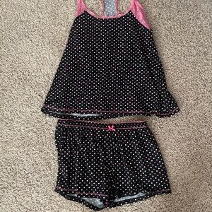 Polka Dot Y2K Pajama Set women’s